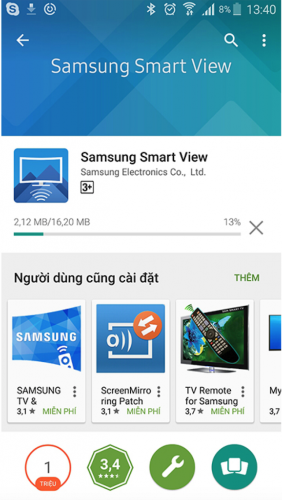 Samsung Smart View trên Android