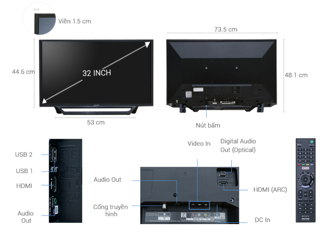 2. Lợi ích khi sử dụng tivi 25 inch