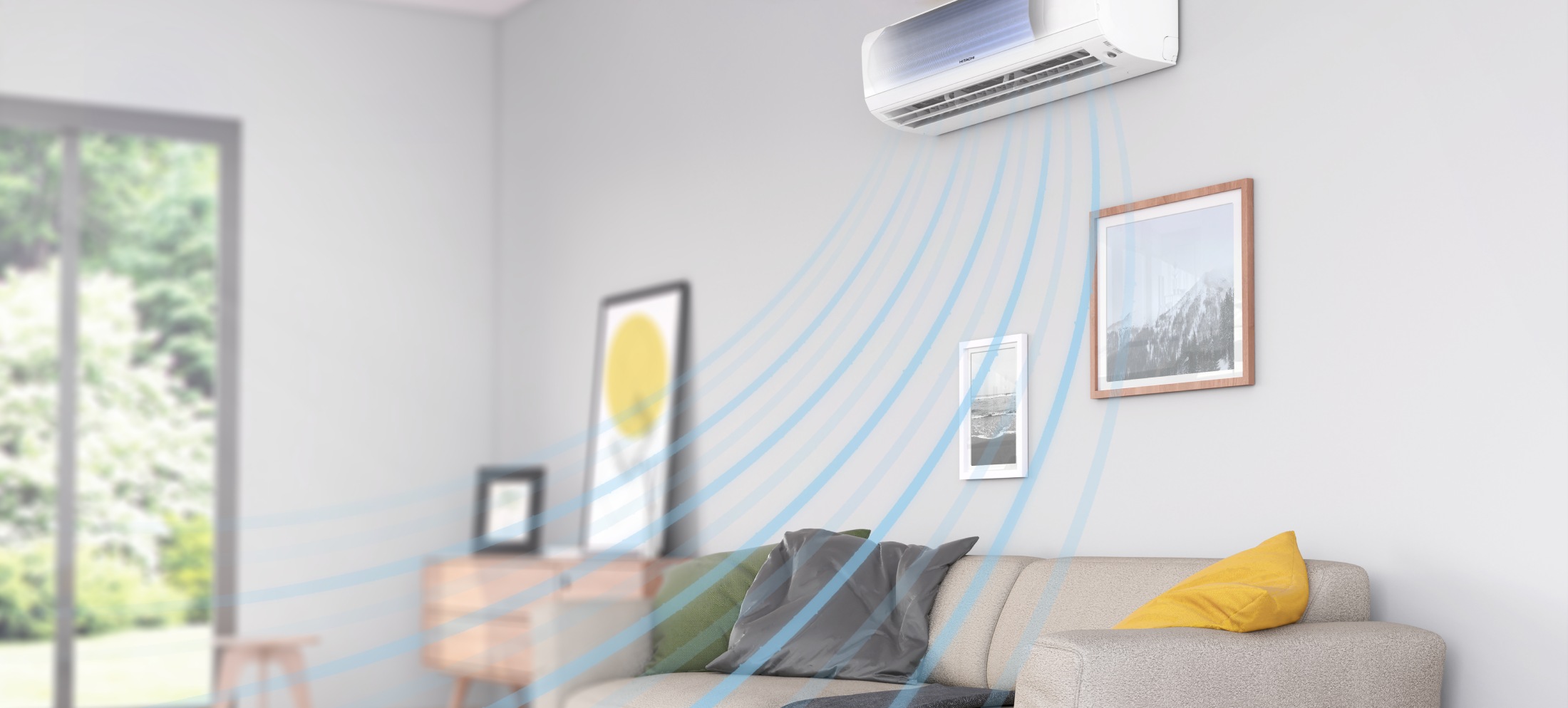 Cách điều hòa không khí hoạt động | Hitachi Cooling & Heating | hitachiaircon.vn