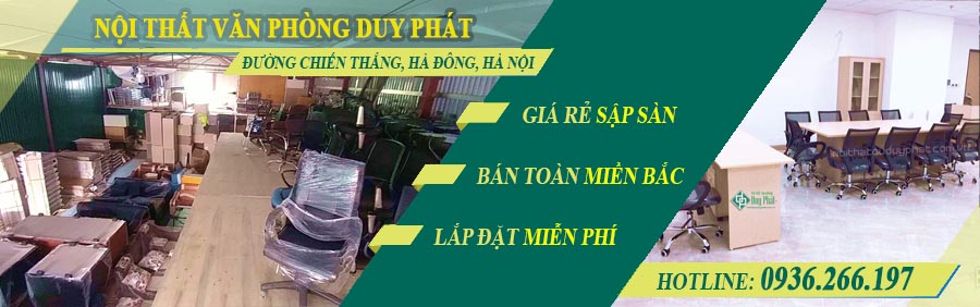 Thanh lý bàn ghế văn phòng Giá rẻ (Cũ & Mới) Hà Nội | Tiết kiệm 50%